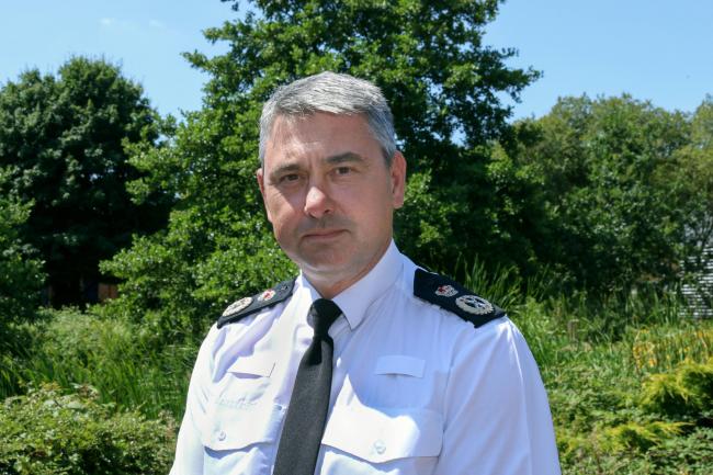 Dorset Police Chief Constable James Vaughan